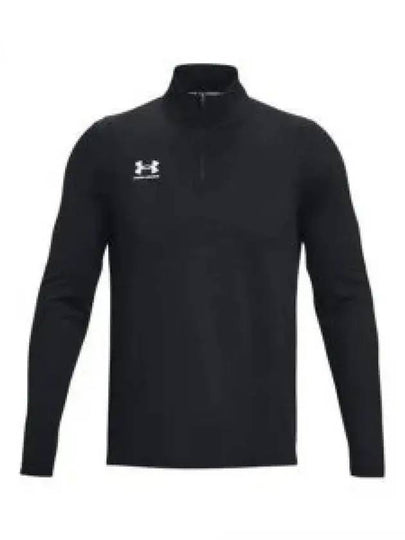 Men's Challenger Mid Layer High Neck Long Sleeve T-Shirt Black - UNDER ARMOUR - BALAAN 2