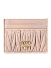 Materasse Nappa Leather Card Wallet Powder Pink - MIU MIU - BALAAN 2