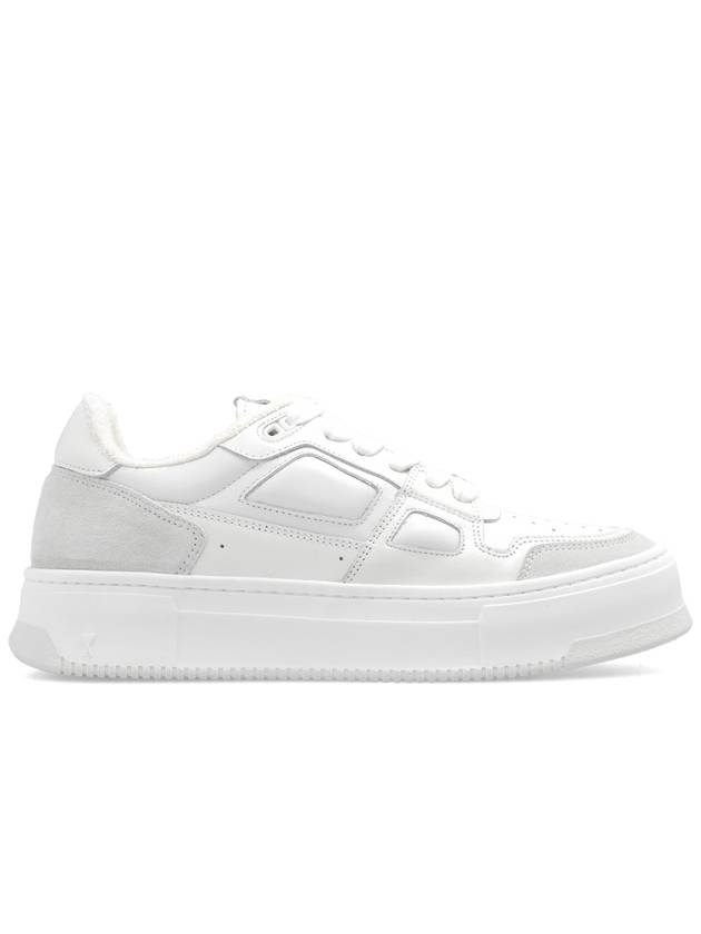 New Arcade Leather Low Top Sneakers White - AMI - BALAAN 2