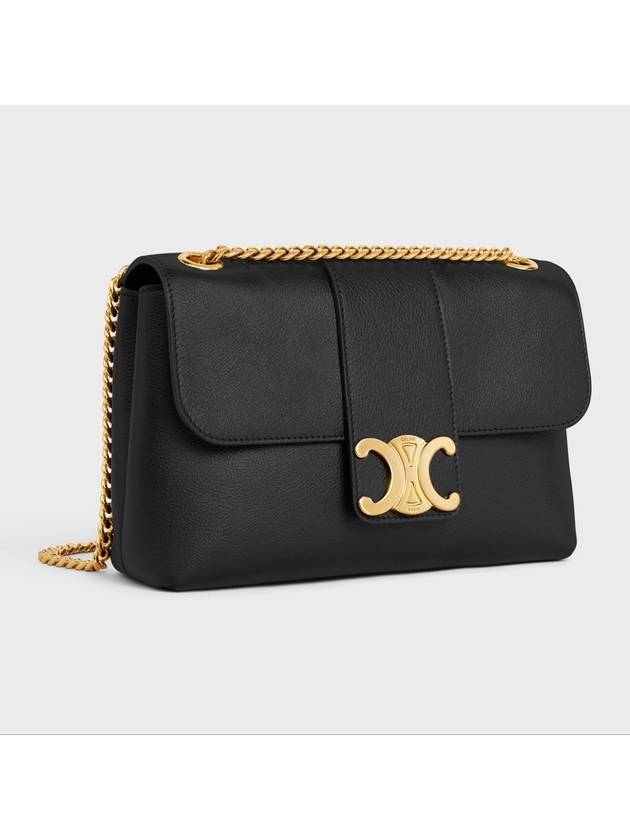 Victoire Medium Cross Bag Black - CELINE - BALAAN 3