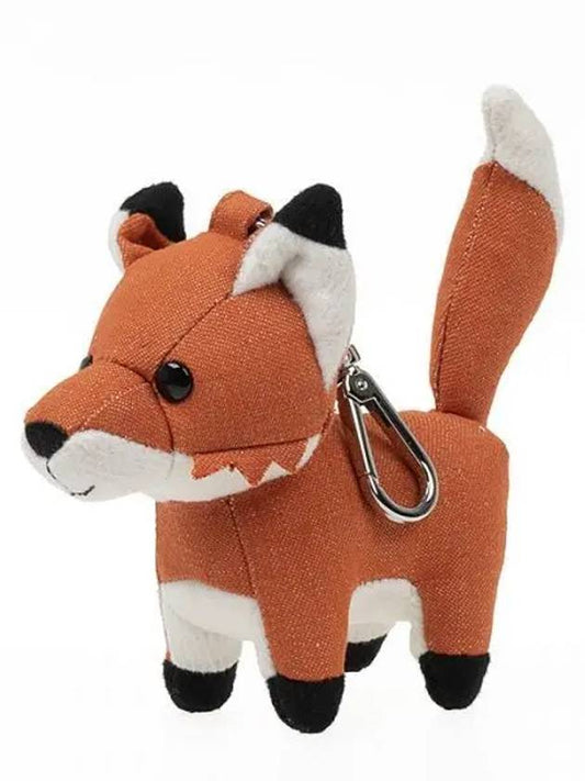 Medium Fox Charm Key Holder Rust - MAISON KITSUNE - BALAAN 2