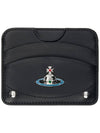 ORB Logo Card Wallet Black - VIVIENNE WESTWOOD - BALAAN 2