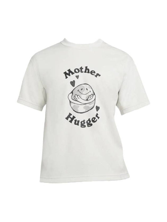 Mother Hugger Short Sleeve T-Shirt White - NIKE - BALAAN 1