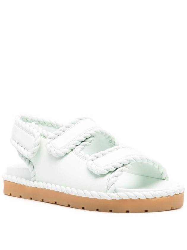 Jack Flat Sandals Glacier - BOTTEGA VENETA - BALAAN 6