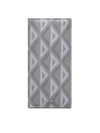 Vertical CD Diamond Canvas Long Wallet Grey - DIOR - BALAAN 1