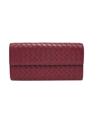 150509 Red flap long wallet - BOTTEGA VENETA - BALAAN 1