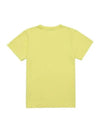 Ice Cream Patch Short Sleeve T-Shirt Yellow - MAISON KITSUNE - BALAAN 3