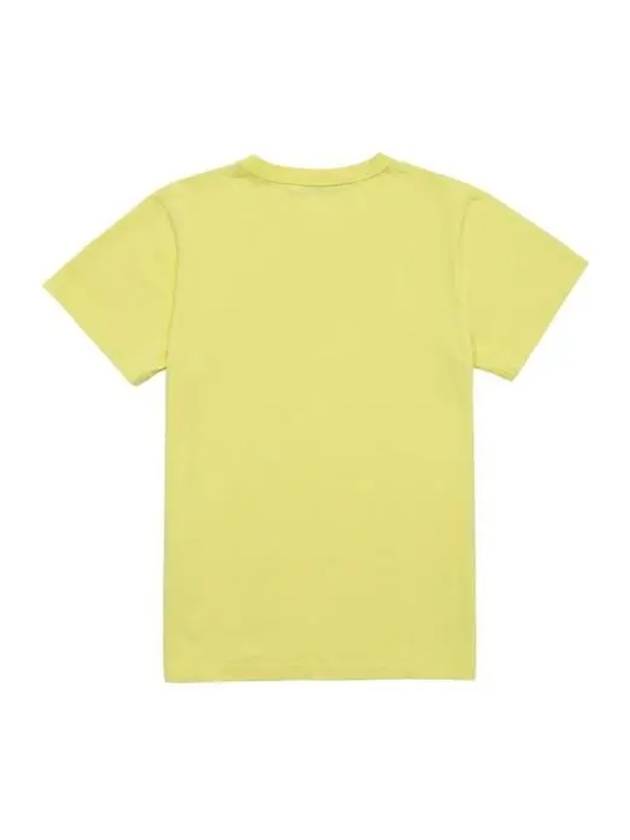 Ice Cream Patch Short Sleeve T-Shirt Yellow - MAISON KITSUNE - BALAAN 3