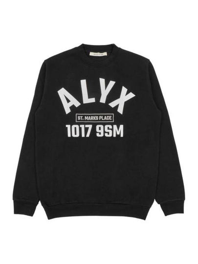 Logo Printing Sweatshirt Black - 1017 ALYX 9SM - BALAAN 2