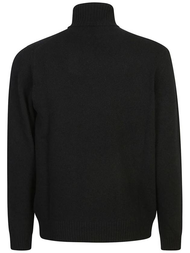 Fine knit turtleneck black - ROBERTO COLLINA - BALAAN 3