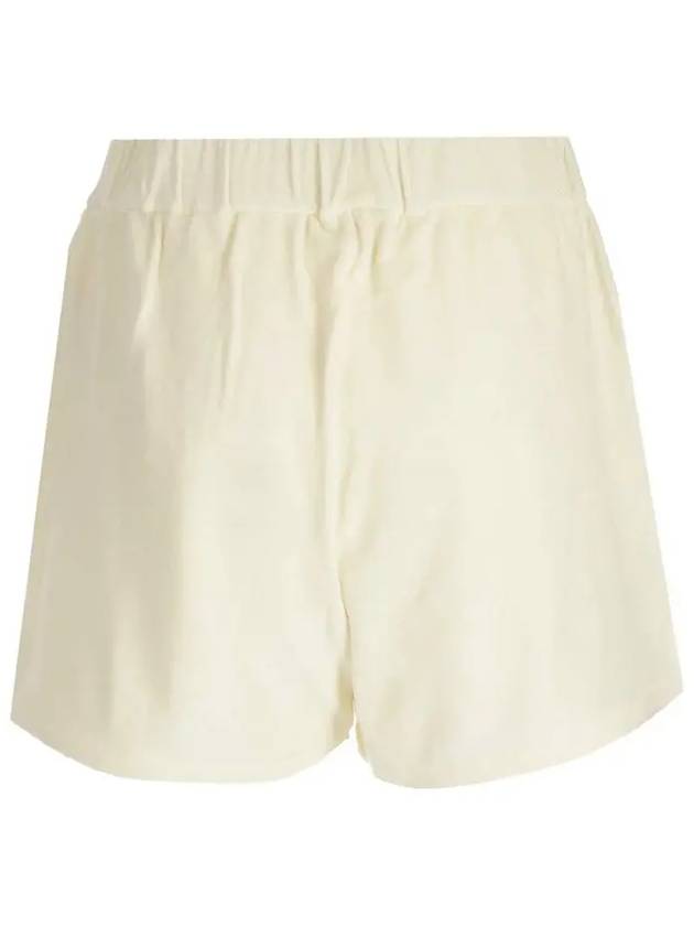 Women's Terrycloth Shorts White - MONCLER - BALAAN 5