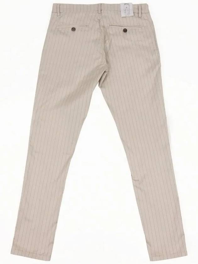 IKALOOK Beige Striped Basic Cotton Pants PT168 - IKALOOOK - BALAAN 2