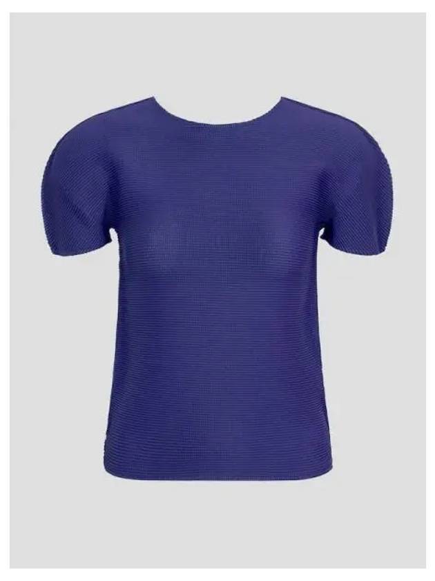 Palette 11 T shirt Lapis Lazuli Domestic Product GM0024092544449 - ISSEY MIYAKE - BALAAN 1