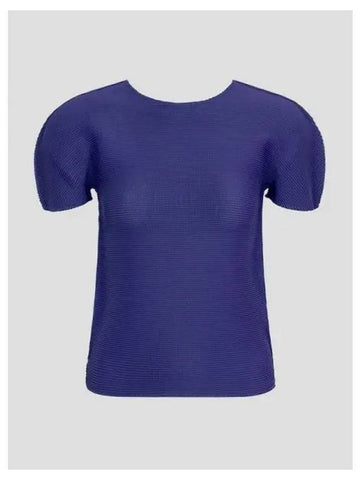 Palette 11 T shirt Lapis Lazuli Domestic Product GM0024092544449 - ISSEY MIYAKE - BALAAN 1