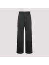 Cotton Straight Pants Midnight Green - LEMAIRE - BALAAN 1