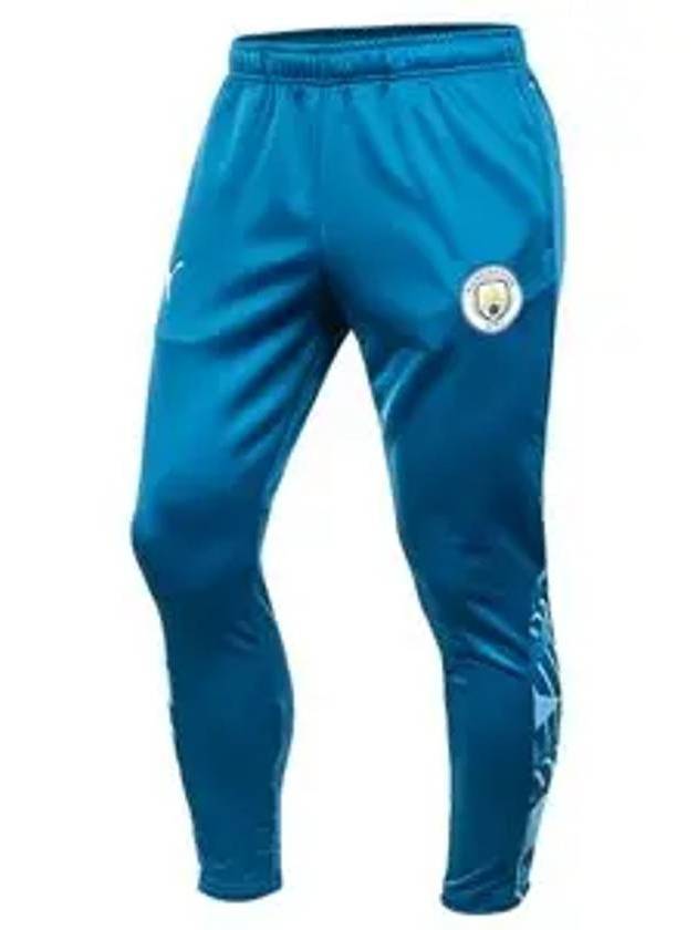 Men's Manchester City Pre-Match Bench Track Pants Blue - PUMA - BALAAN 1