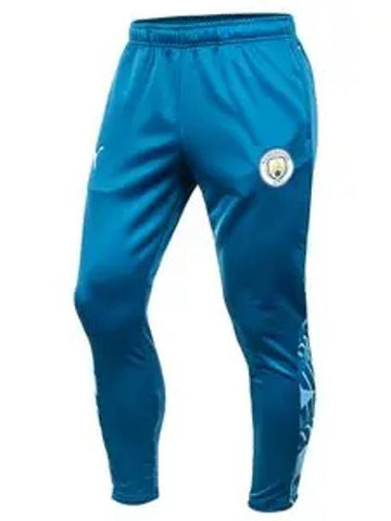 Men's Manchester City Pre-Match Bench Track Pants Blue - PUMA - BALAAN 1