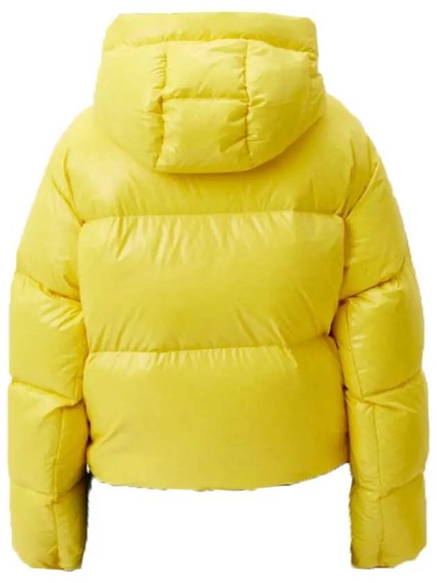 BELLATRIX Hooded Padded Jacket Yellow VDDJ25136K0001 YEL - DUVETICA - BALAAN 4