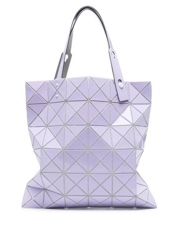 Prism Matte Geometric Panel Tote Bag Purple - ISSEY MIYAKE - BALAAN 1