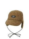 Harris Tweed Earflap Cap Harris Tweed Earflap Brown - PALACE - BALAAN 8