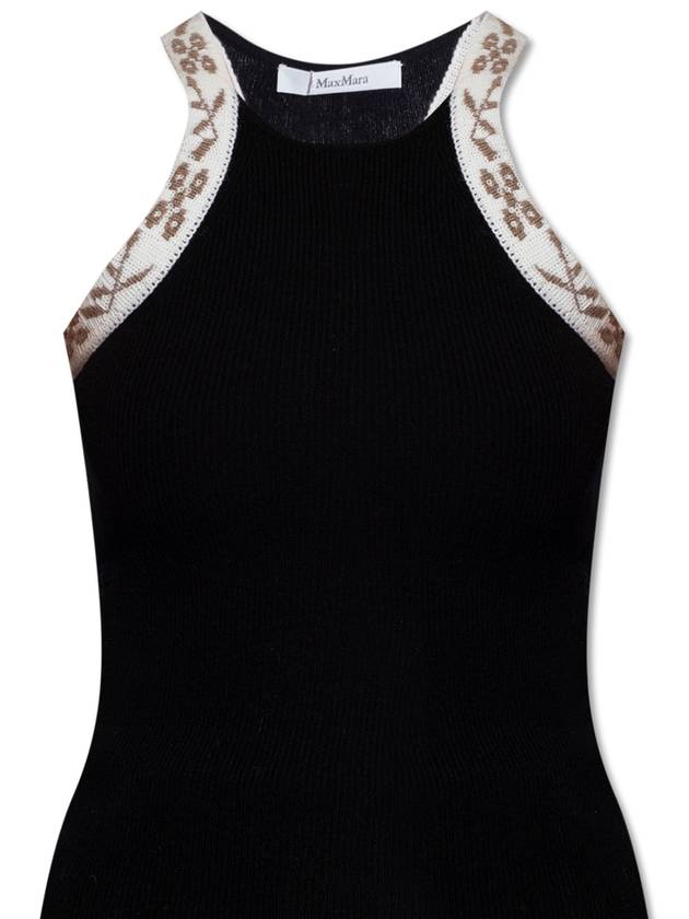 Pleiadi Wool Sleeveless Black - MAX MARA - BALAAN 2