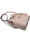 Gancini Mini Bucket Bag Beige - SALVATORE FERRAGAMO - BALAAN 6