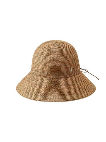 Women s Balance 9 Raffia Cloche Bucket Hat Nougat - HELEN KAMINSKI - BALAAN 1