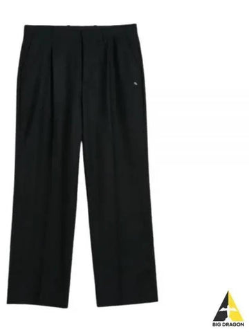 BORROWED CHINO BLACK PANAMA WOOL M421BBPW Pants - OUR LEGACY - BALAAN 1