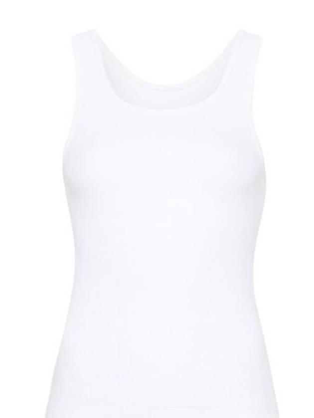 MM6 Ribbed Cotton Tank Top S52NL0067S23965100 B0711013102 - MAISON MARGIELA - BALAAN 4