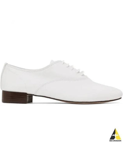 Women's Zizi Matte Leather Oxford White - REPETTO - BALAAN 2