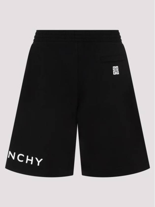 Logo Print Pocket Shorts Black - GIVENCHY - BALAAN 5