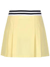 Waist color matching pleated mini skirt MW4MS609 - P_LABEL - BALAAN 3