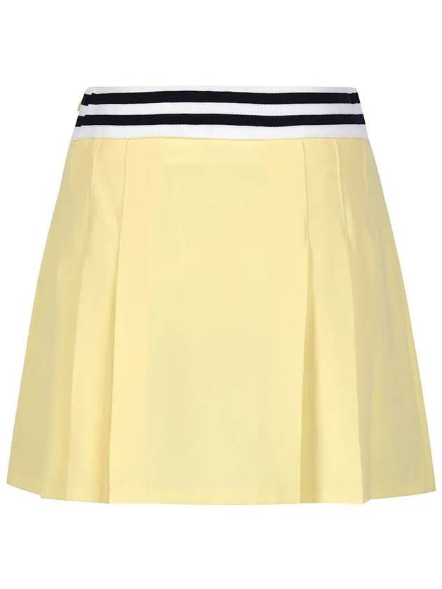 Waist color matching pleated mini skirt MW4MS609 - P_LABEL - BALAAN 3