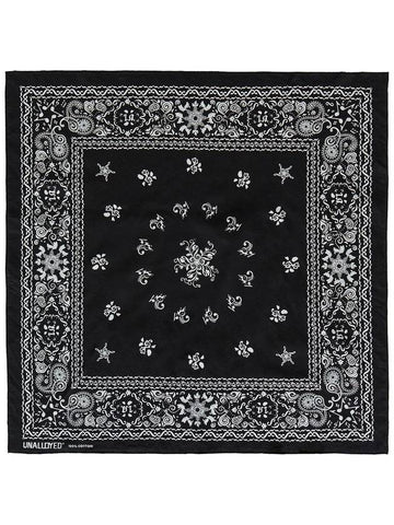 Knot Paisley Bandana Black - UNALLOYED - BALAAN 1