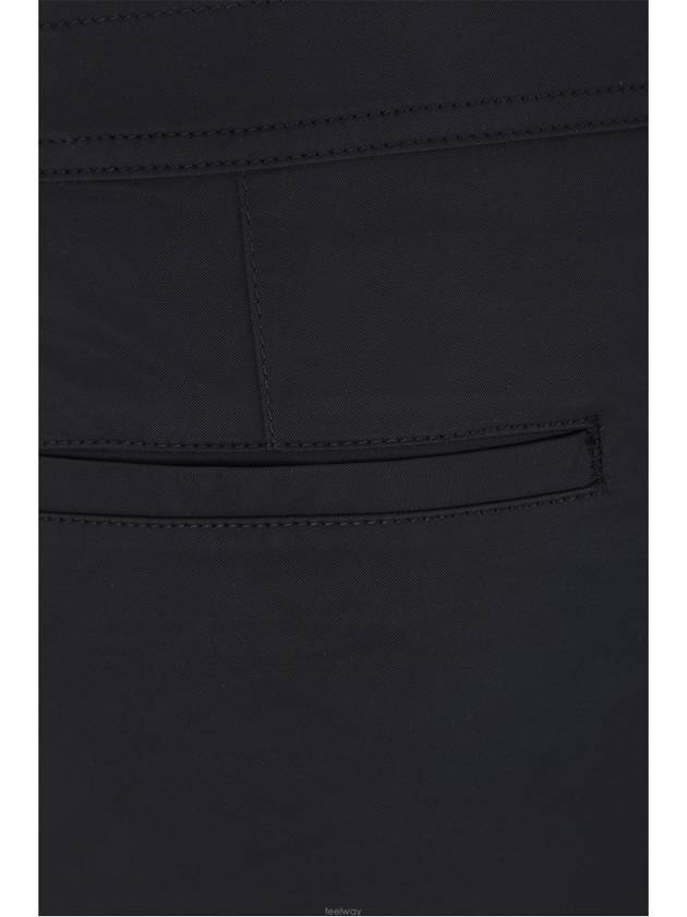 Men's Logo Cargo Straight Pants Black - VALENTINO - BALAAN 6