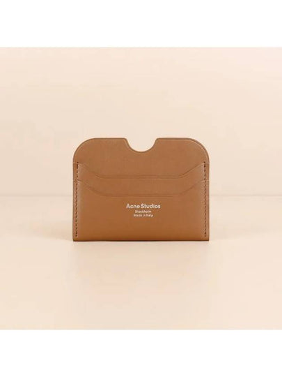 Acne logo card wallet brown CG0193640 - ACNE STUDIOS - BALAAN 2