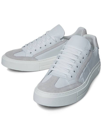 Gancini Low Top Sneakers White - SALVATORE FERRAGAMO - BALAAN 2