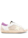 Purple Tab Superstar Low Top Sneakers White - GOLDEN GOOSE - BALAAN 1