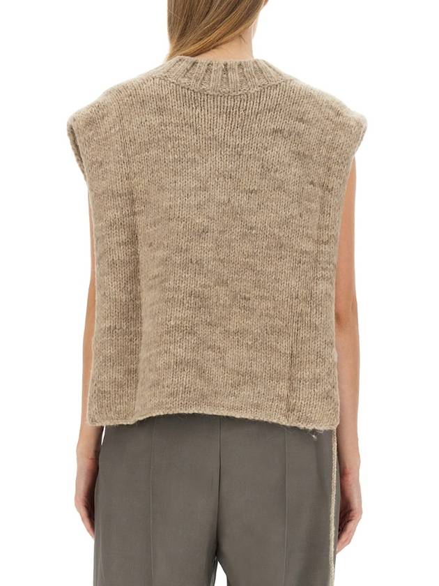 Botanical Dye Knit Vest Light Brown - MAISON MARGIELA - BALAAN 4