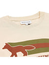 Short Sleeve T-Shirt MM00113KJ0118 P706 BEIGE - MAISON KITSUNE - BALAAN 5