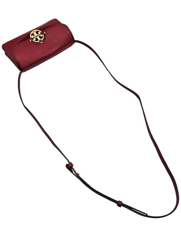 Tory Burch Red Logo Miller Crossbody Bag - TORY BURCH - BALAAN 4