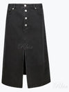 Skirt COHDKF06421LZE Black - A.P.C. - BALAAN 2