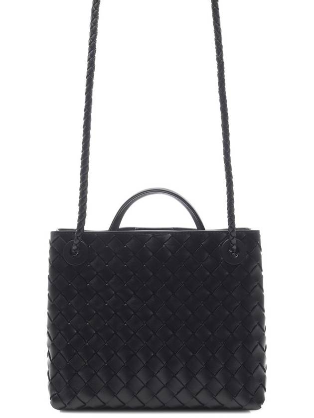 Andiamo Small Tote Bag Black - BOTTEGA VENETA - BALAAN 5