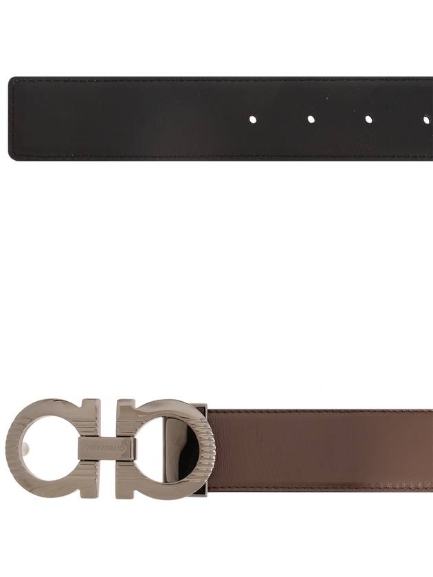 FERRAGAMO Reversible ‘Adjus’ Belt, Men's, Brown - SALVATORE FERRAGAMO - BALAAN 6