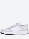 Downtown Leather Low Top Sneakers White - PRADA - BALAAN 2