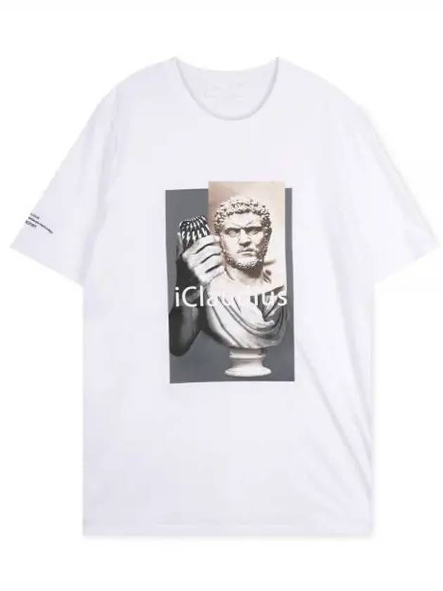 Men s Claudius White Short Sleeve T Shirt 1156298 - NEIL BARRETT - BALAAN 1