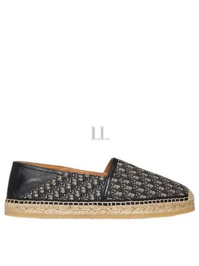 Paradise Oblique Jacquard Espadrilles Black - DIOR - BALAAN 2