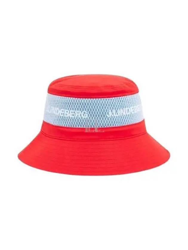 Denver Bucket Hat Fiery Red - J.LINDEBERG - BALAAN 2