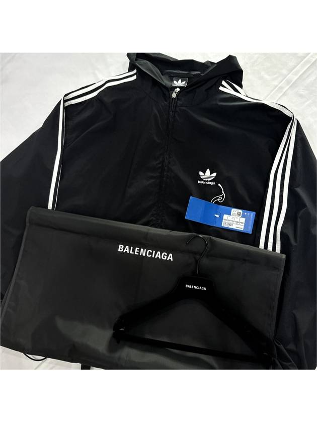 L x Adidas Valdidas Poplin Windbreaker Hooded Zip up Jacket - BALENCIAGA - BALAAN 3