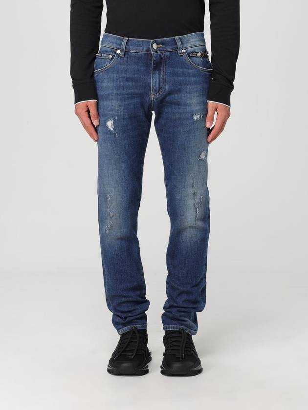 Jeans Dolce & Gabbana in denim di cotone used - DOLCE&GABBANA - BALAAN 1